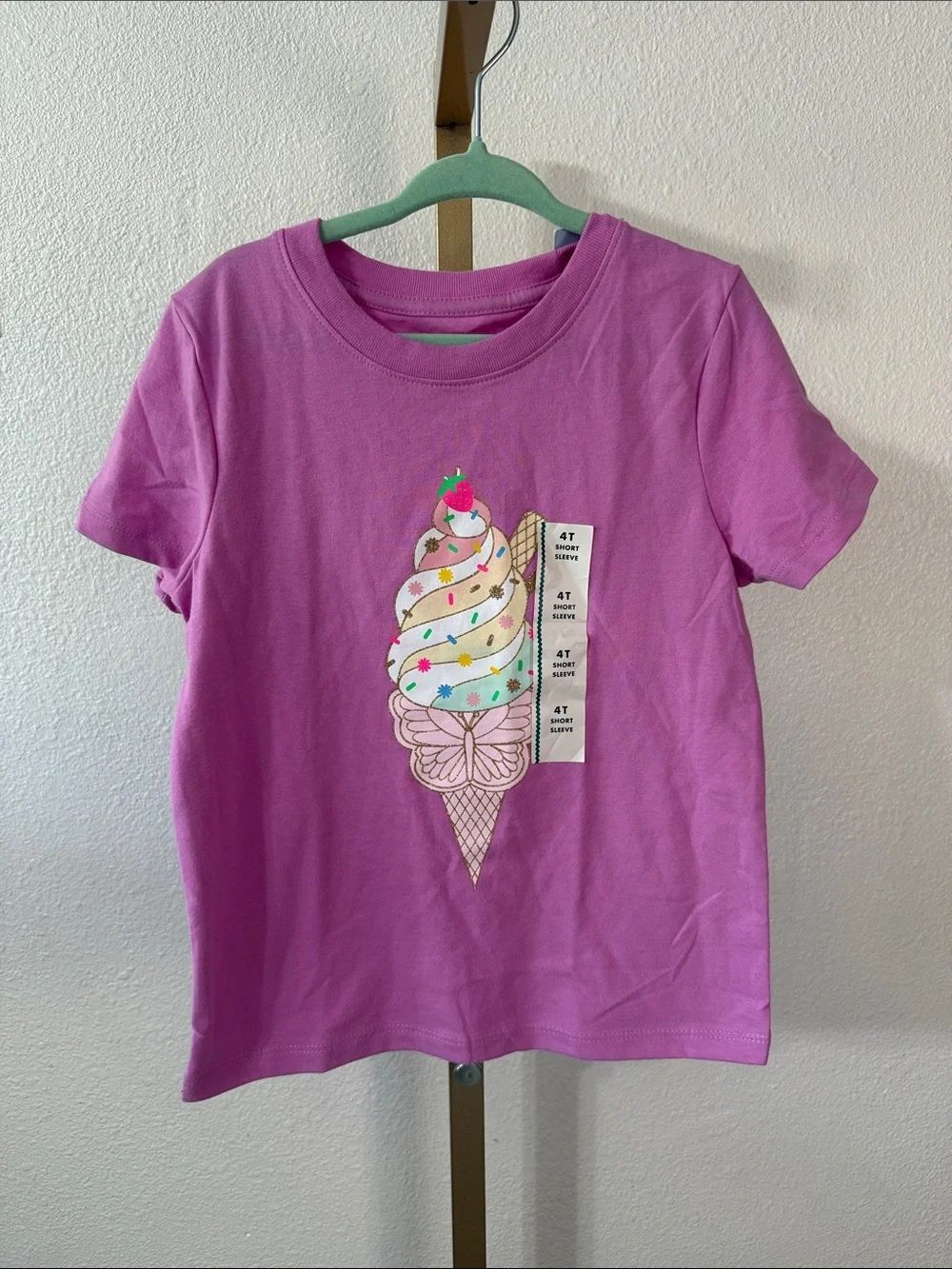 Target Purple Kids Ice Cream Graphic Tee